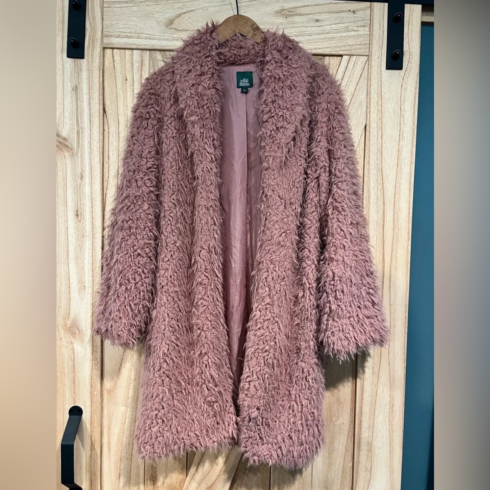 Pink shacket